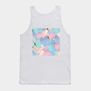 Pastel paint pattern Tank Top